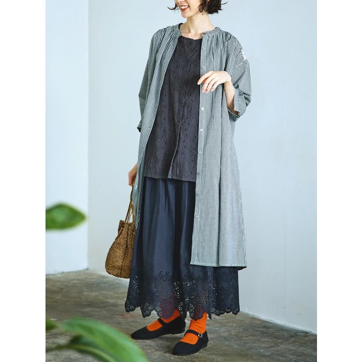 ヨーク刺繍ワンピース[品番：PLMW0014284]｜LUDIC PARK（ルディック