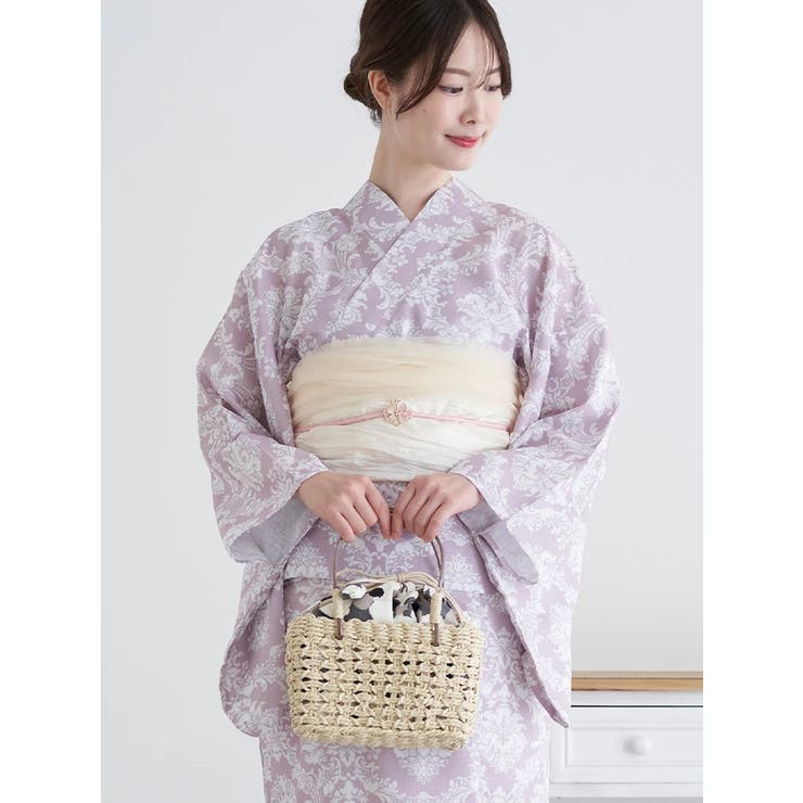 キャミワンピース浴衣 2点セット[品番：PLMW0014566]｜Resort