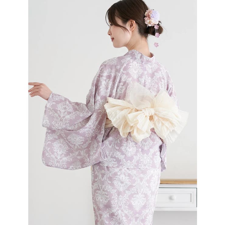 キャミワンピース浴衣 2点セット[品番：PLMW0014566]｜Resort