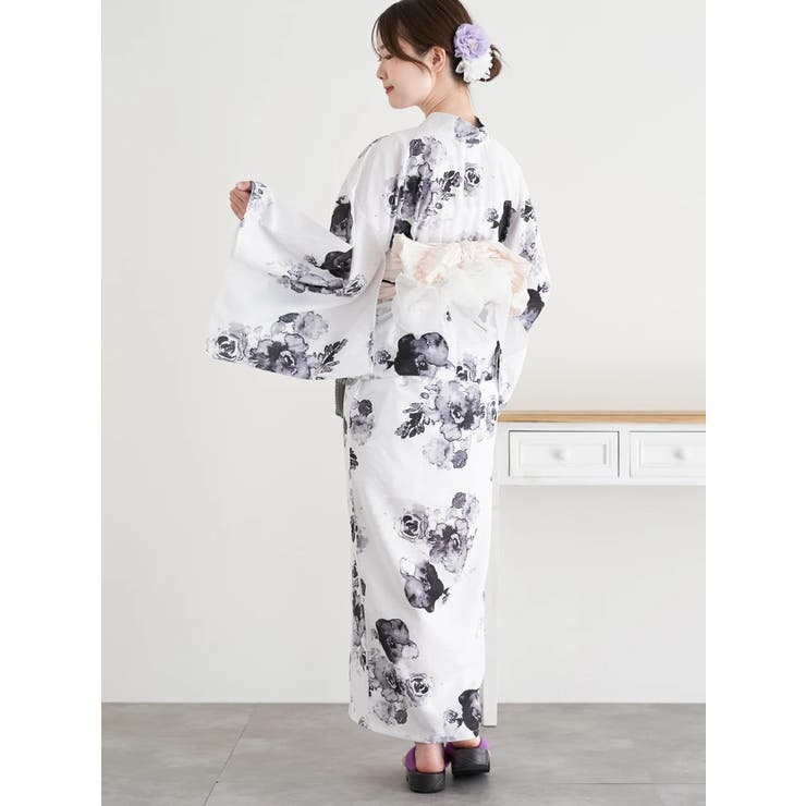 さ*く様 創美苑 キャミワンピース 浴衣 2点セット SOUBIEN セパレート 浴衣 大人 レディース 吸水速乾 CoolPass 2