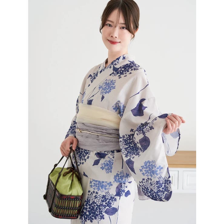 キャミワンピース浴衣 2点セット[品番：PLMW0014566]｜Resort