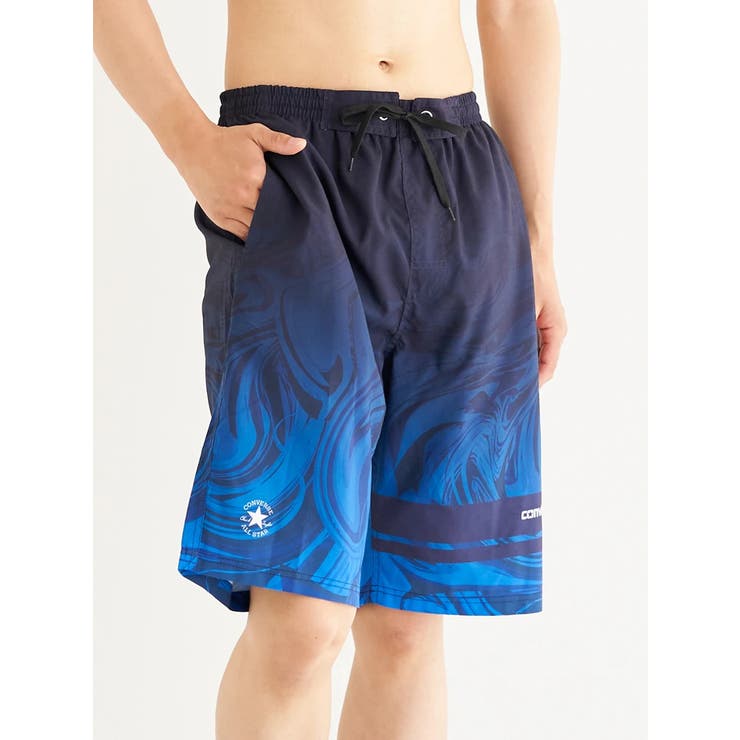 LYFT 水着 サーフパンツ　グラデーションブルー Lyft リフト サーフパンツ 海パン 水着 フィジーク 新品 筋トレ