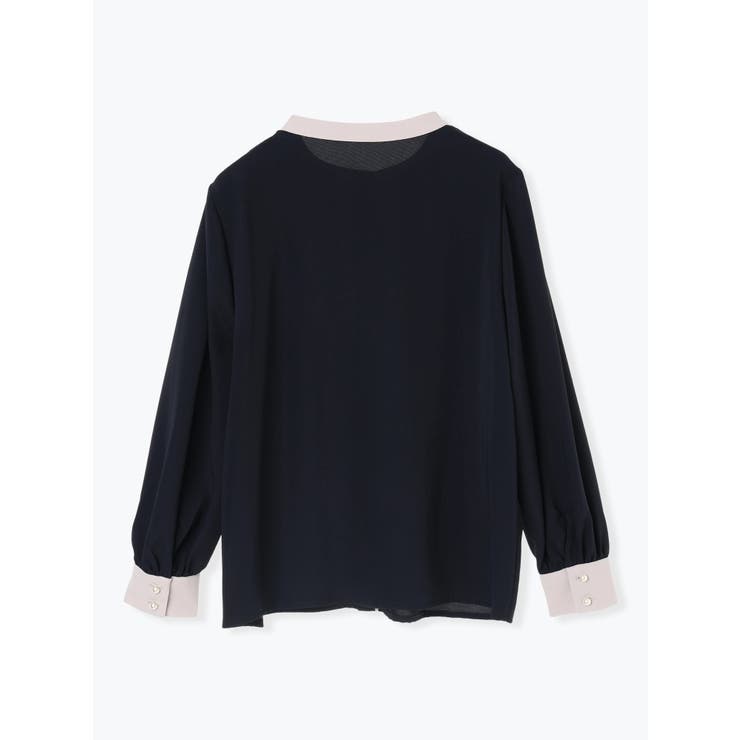 ラクケア 配色パイピングブラウス | LUDIC PARK | 詳細画像34 