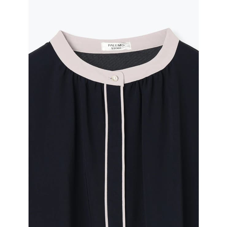 ラクケア 配色パイピングブラウス | LUDIC PARK | 詳細画像35 