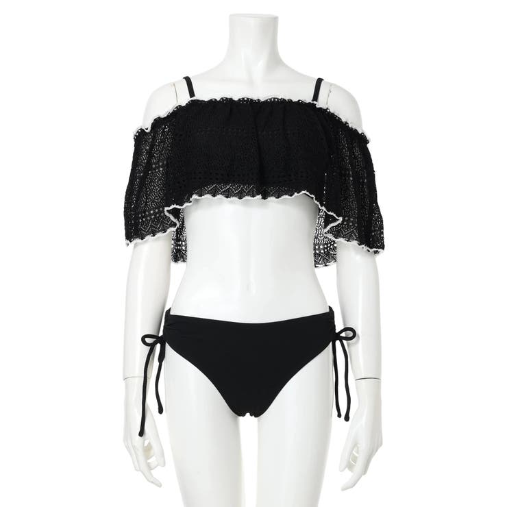 透かし編みニットオフショルダービキニ | Resort Island | 詳細画像30 