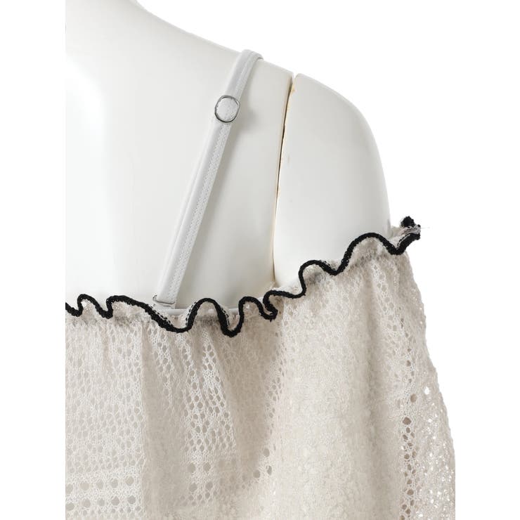 透かし編みニットオフショルダービキニ | Resort Island | 詳細画像38 