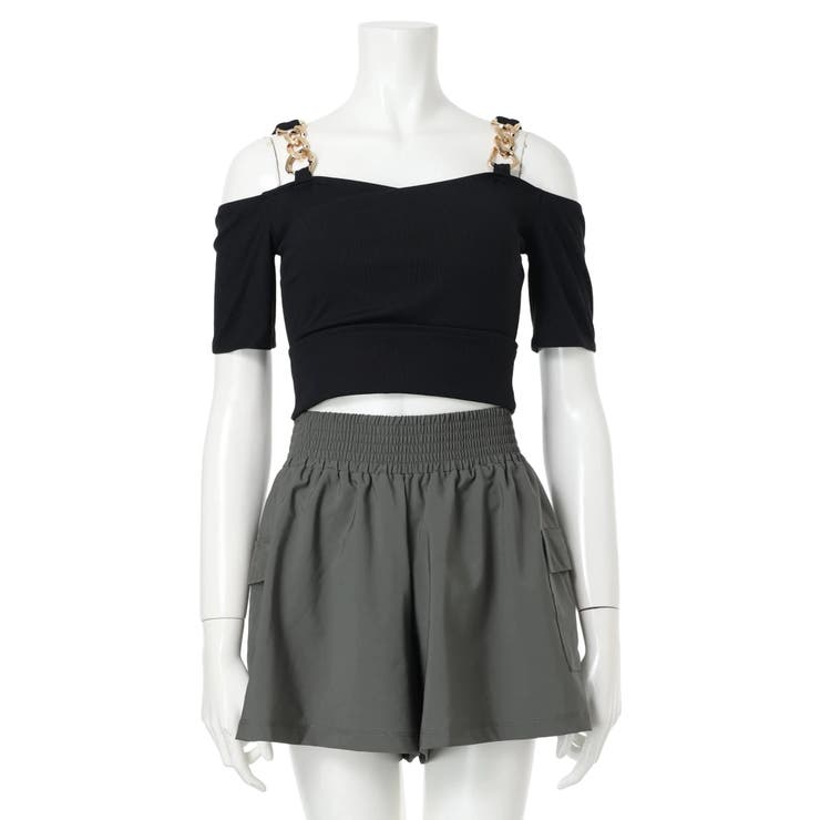 チェーン×オフショル水着 スイムウェア 3点セット | Resort Island | 詳細画像33 