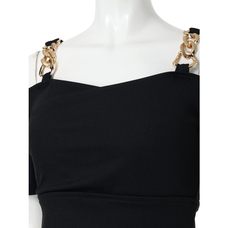 チェーン×オフショル水着 スイムウェア 3点セット | Resort Island | 詳細画像36 