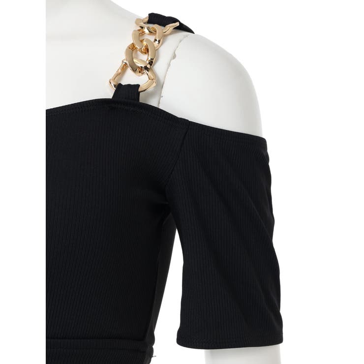 チェーン×オフショル水着 スイムウェア 3点セット | Resort Island | 詳細画像37 