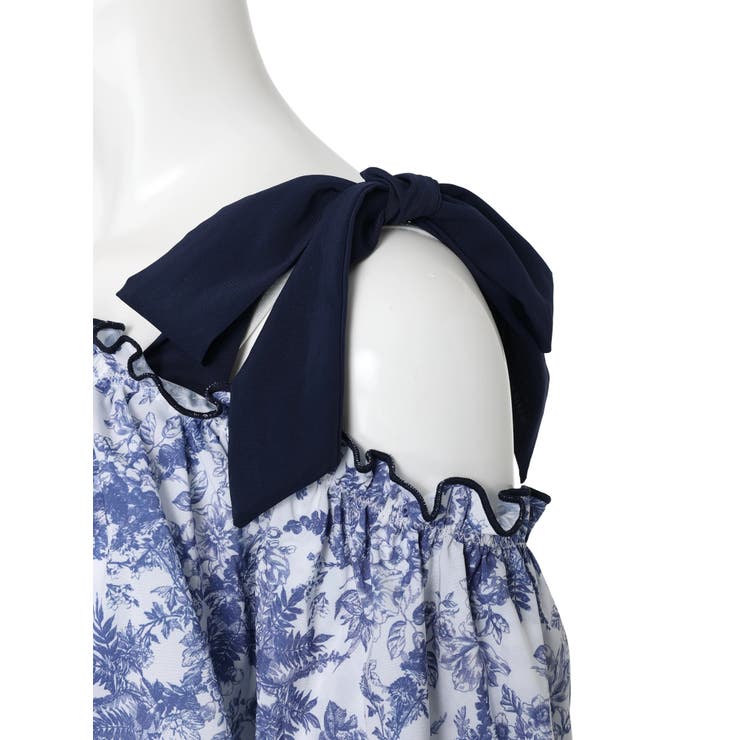 花柄・ドット柄×オフショル水着 スイムウェア 3点セット | Resort Island | 詳細画像58 