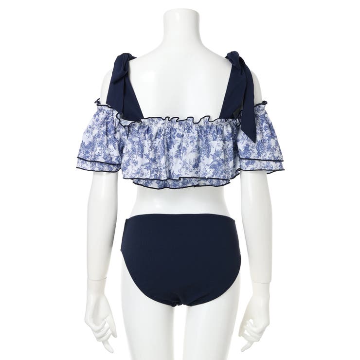 花柄・ドット柄×オフショル水着 スイムウェア 3点セット | Resort Island | 詳細画像64 