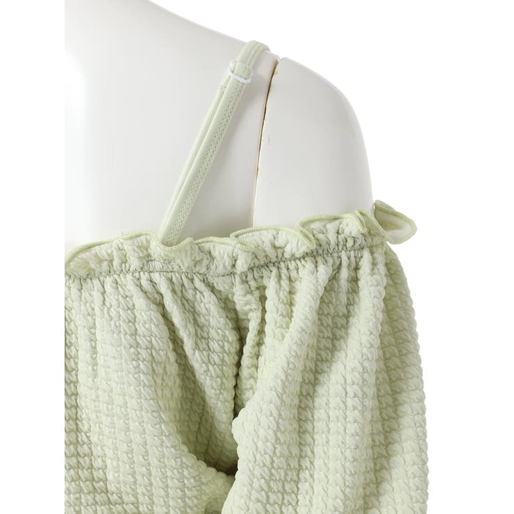 ジャガード×オフショル水着 スイムウェア 3点セット | Resort Island | 詳細画像41 