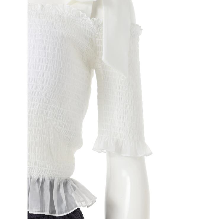 シャーリング×オフショル水着 スイムウェア 3点セット | Resort Island | 詳細画像30 