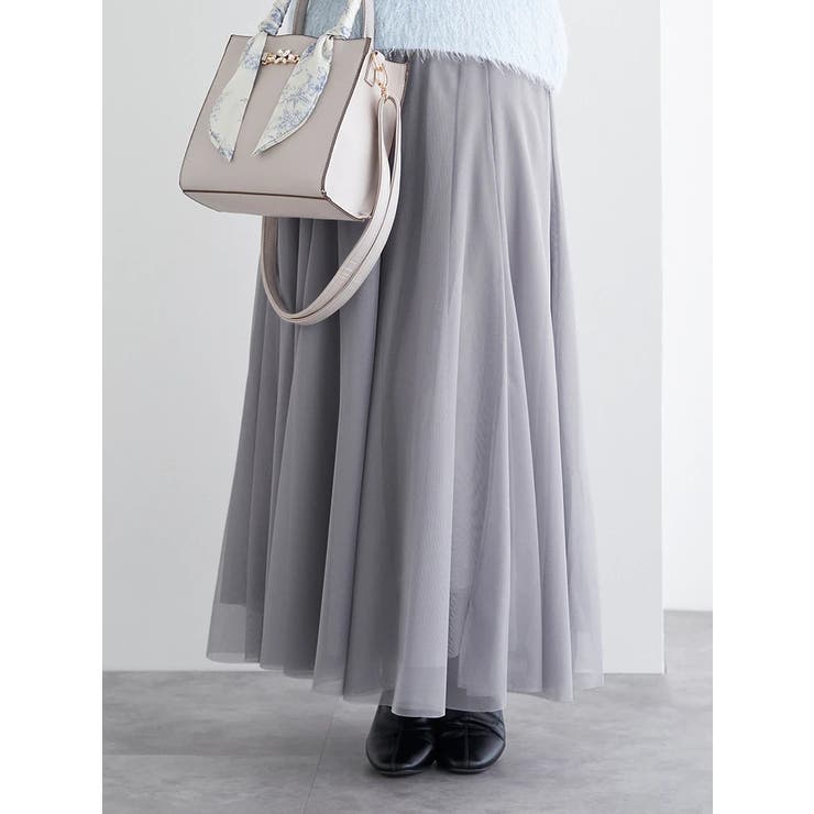 チュールフレアロングスカート | LUDIC PARK | 詳細画像19 