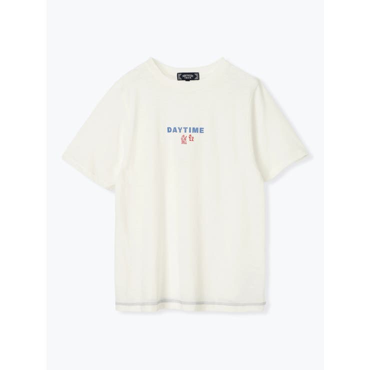 白 | サマーアクティビティ刺しゅうTシャツ | LUDIC PARK