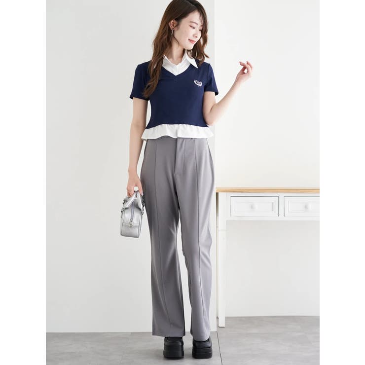 シャツレイヤード風トップス | LUDIC PARK | 詳細画像8 