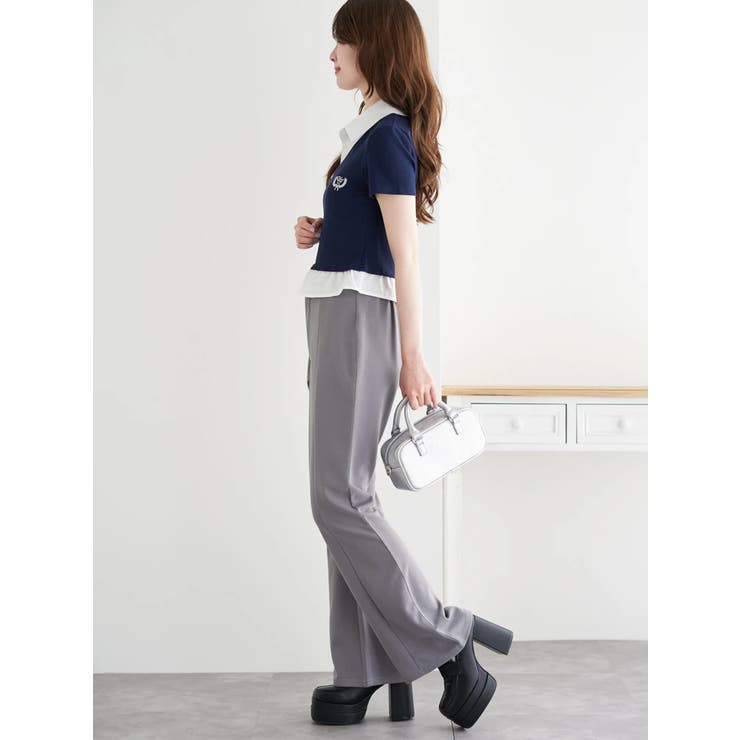 シャツレイヤード風トップス | LUDIC PARK | 詳細画像9 