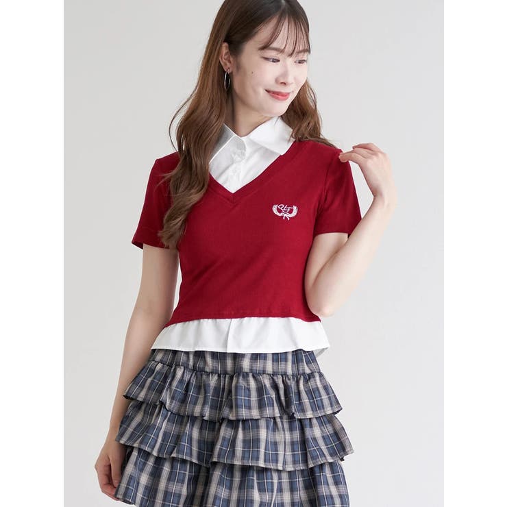 シャツレイヤード風トップス | LUDIC PARK | 詳細画像12 