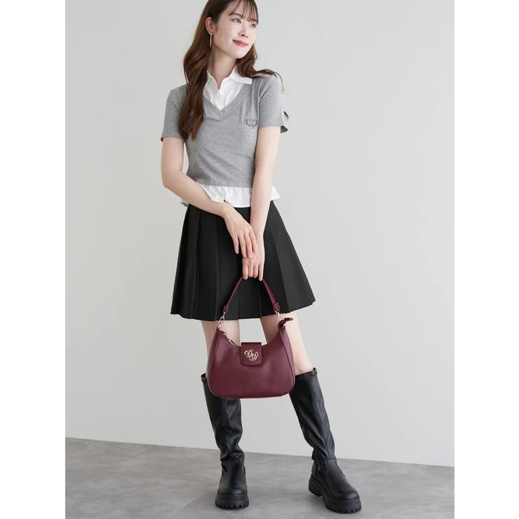 シャツレイヤード風トップス | LUDIC PARK | 詳細画像17 