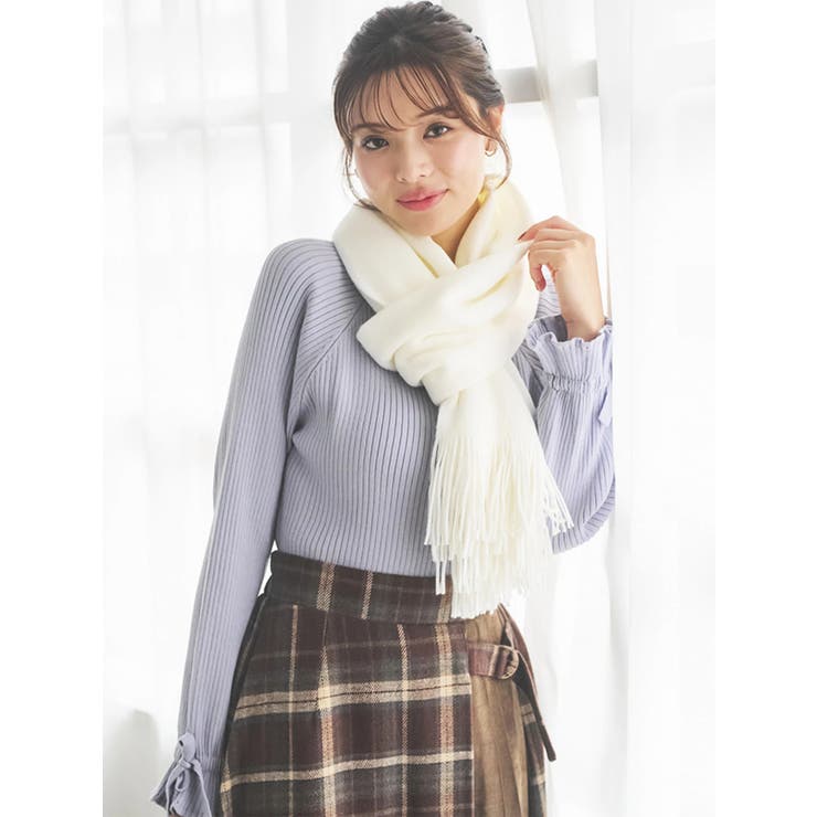 シャギーフリンジストール | LUDIC PARK | 詳細画像1 