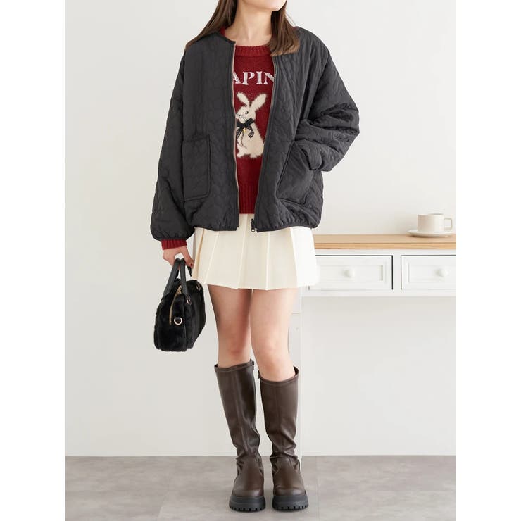 リバーシブルハートキルトジャケット | LUDIC PARK | 詳細画像28 