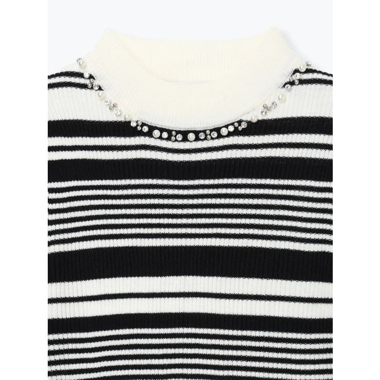 ビジューマルチボーダートップス | LUDIC PARK | 詳細画像10 