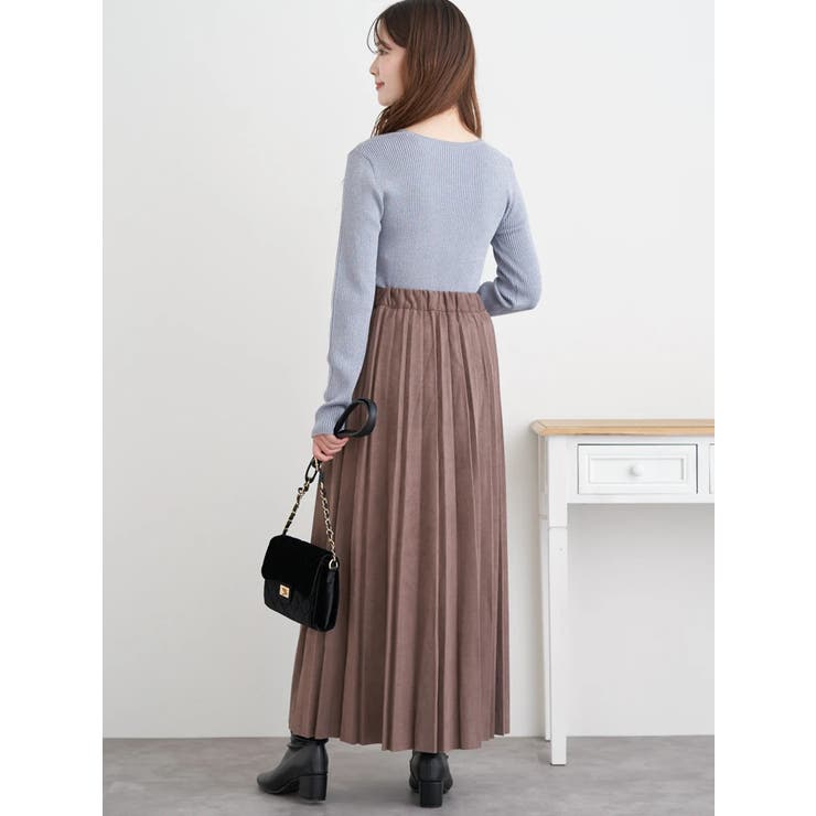 フロントクロスリブラメニットトップス | LUDIC PARK | 詳細画像9 