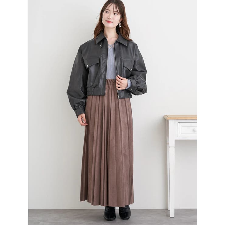 フロントクロスリブラメニットトップス | LUDIC PARK | 詳細画像10 