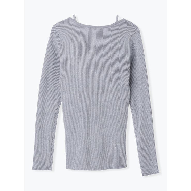 フロントクロスリブラメニットトップス | LUDIC PARK | 詳細画像37 