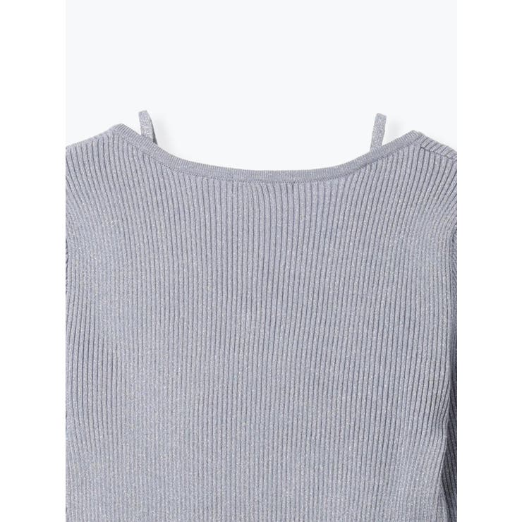 フロントクロスリブラメニットトップス | LUDIC PARK | 詳細画像41 