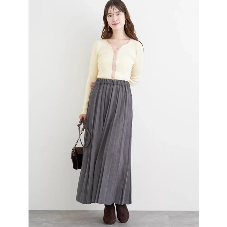 カーデ風リブニットプルオーバー | LUDIC PARK | 詳細画像13 