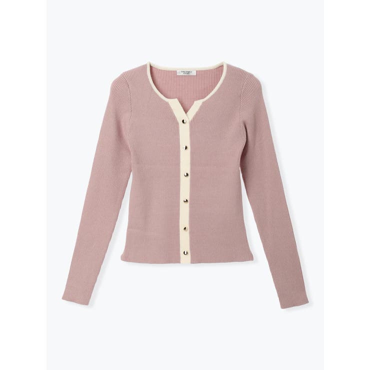 カーデ風リブニットプルオーバー | LUDIC PARK | 詳細画像32 