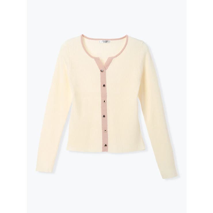 カーデ風リブニットプルオーバー | LUDIC PARK | 詳細画像33 