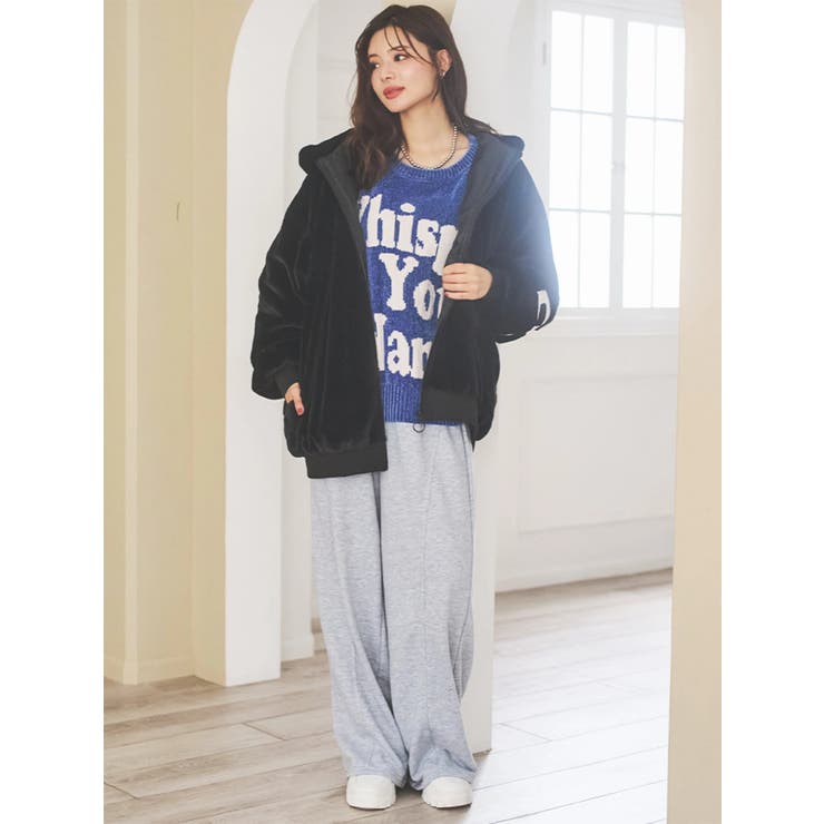 ビッグロゴファーブルゾン | LUDIC PARK | 詳細画像6 