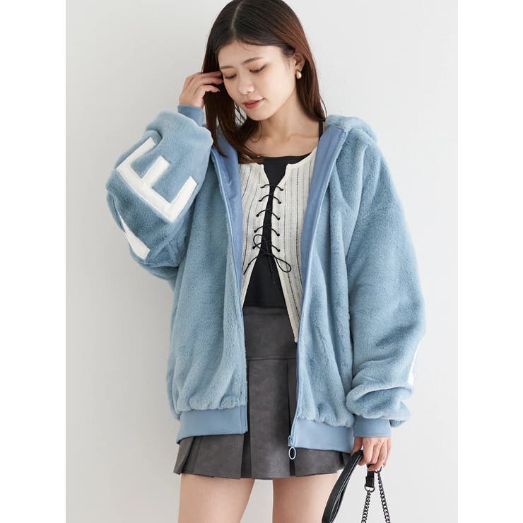 ビッグロゴファーブルゾン | LUDIC PARK | 詳細画像11 