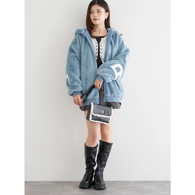 ビッグロゴファーブルゾン | LUDIC PARK | 詳細画像13 