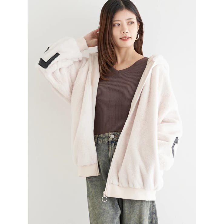 ビッグロゴファーブルゾン | LUDIC PARK | 詳細画像18 