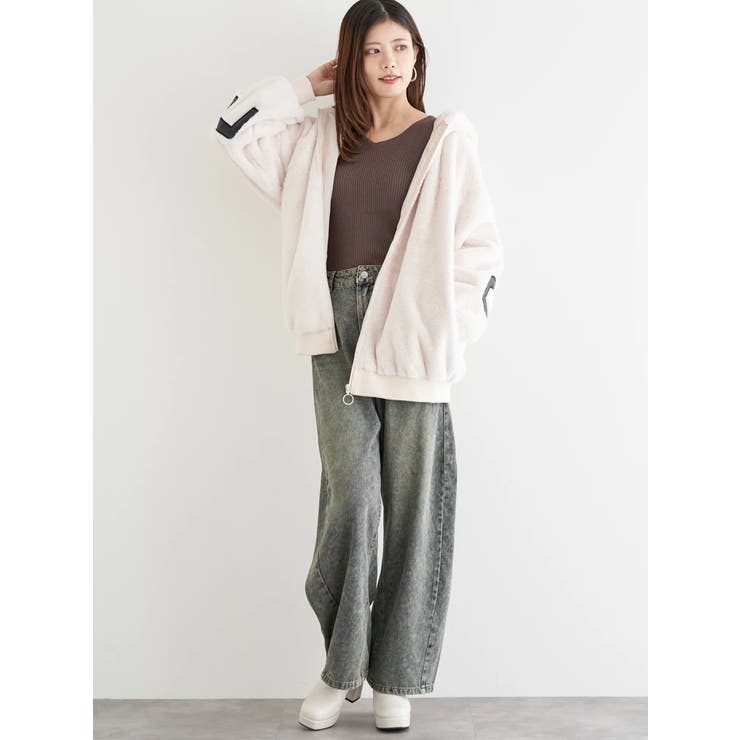 ビッグロゴファーブルゾン | LUDIC PARK | 詳細画像20 