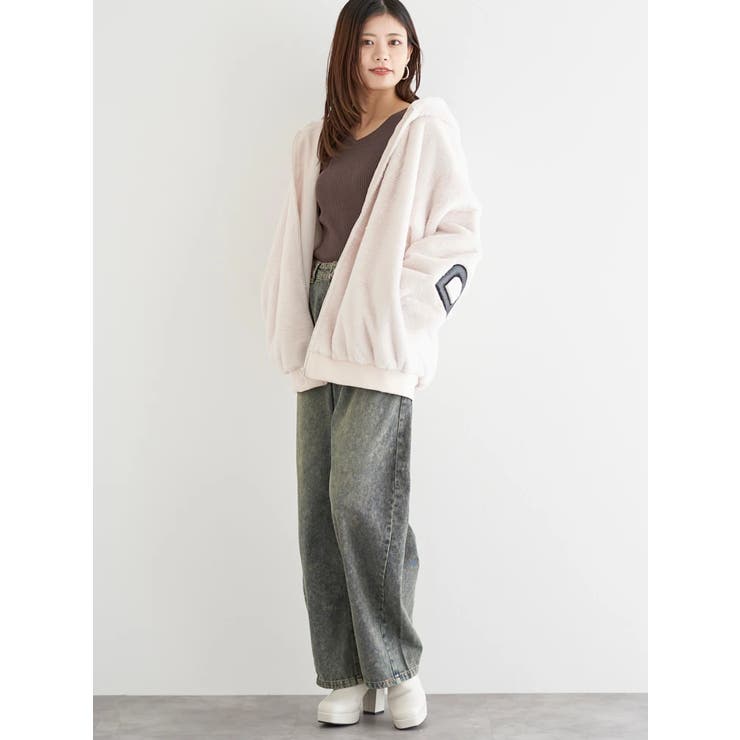 ビッグロゴファーブルゾン | LUDIC PARK | 詳細画像21 