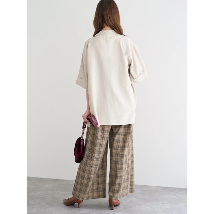 パウダーサテンテーラードジャケット | LUDIC PARK | 詳細画像18 