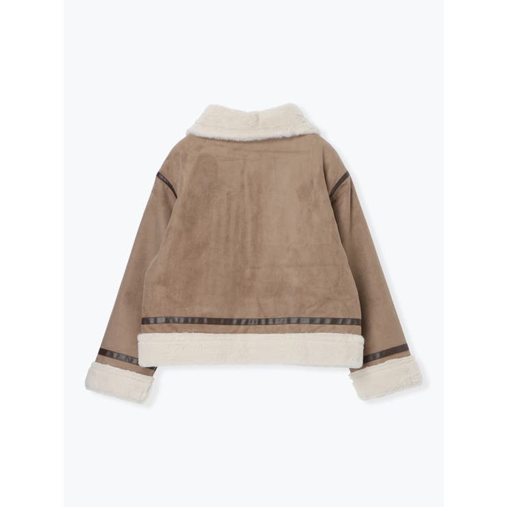 パイピングムートンジャケット | LUDIC PARK | 詳細画像28 