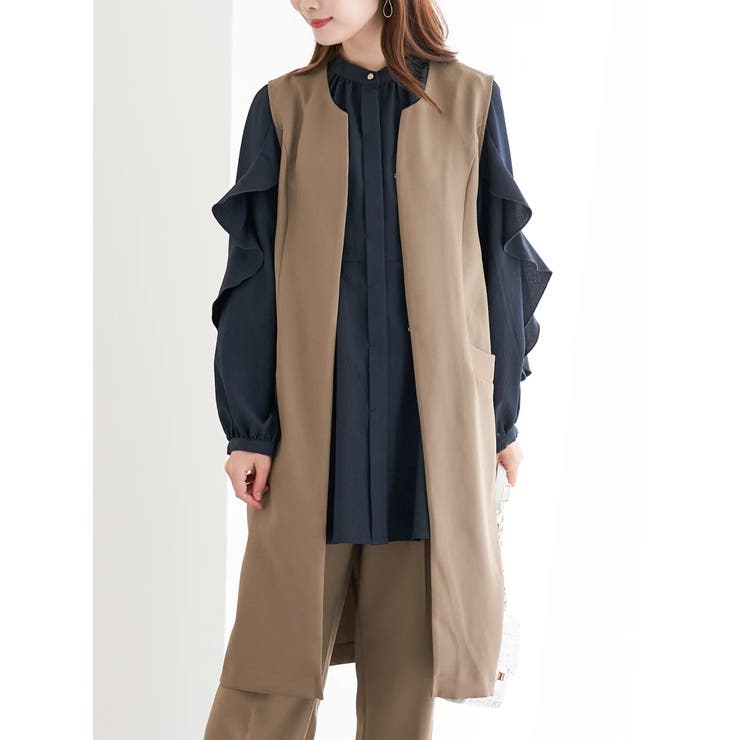 アーバンツイルロングジレ（セットアップ可） | LUDIC PARK | 詳細画像2 