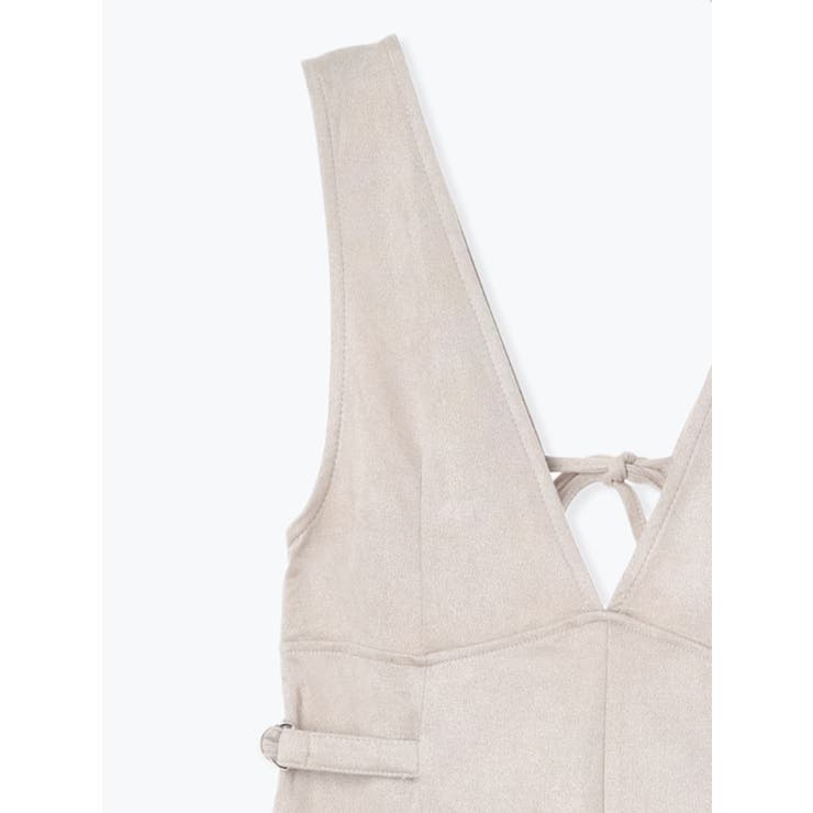 バックリボンスエードポンチジャンパースカート | LUDIC PARK | 詳細画像19 