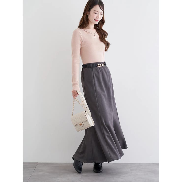 パール付きクロスリブニットトップス | LUDIC PARK | 詳細画像14 