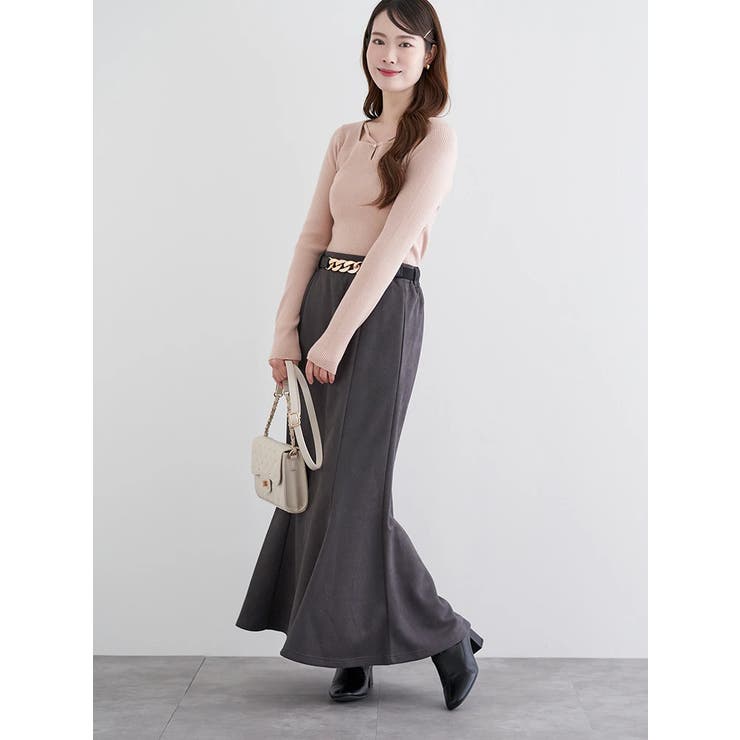 パール付きクロスリブニットトップス | LUDIC PARK | 詳細画像15 