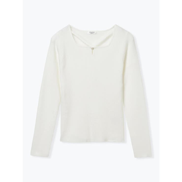 パール付きクロスリブニットトップス | LUDIC PARK | 詳細画像38 