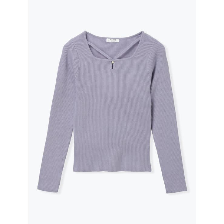 パール付きクロスリブニットトップス | LUDIC PARK | 詳細画像40 