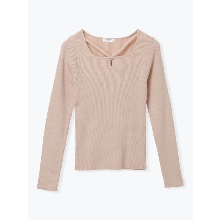 パール付きクロスリブニットトップス | LUDIC PARK | 詳細画像41 