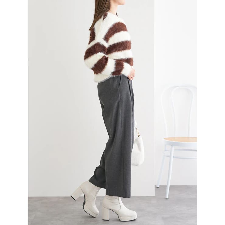 フェザーボーダーカーディガン | LUDIC PARK | 詳細画像6 