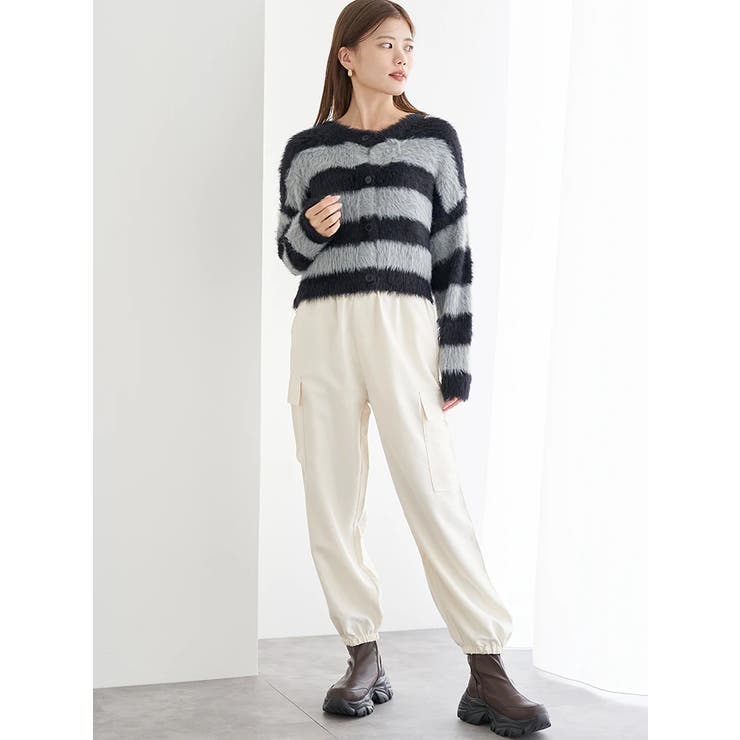 フェザーボーダーカーディガン | LUDIC PARK | 詳細画像17 